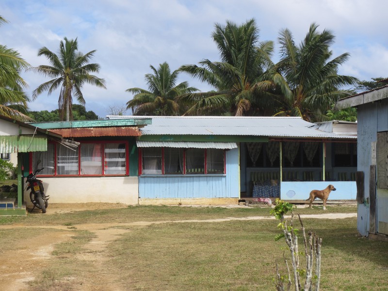 House on Atiu, the Cook Islands